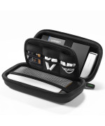 Сумка органайзер для HDD UGREEN LP128 Hard Disk Storage Bag Large Size, Black