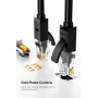 Кабель UGREEN NW102 UGR-50180 Cat 6 RJ45 15m, Black