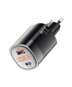 Мережевий зарядний пристрій Essager Lingyun PD33W / QC3.0 3A, Black