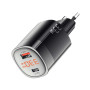 Мережевий зарядний пристрій Essager Lingyun PD33W / QC3.0 3A, Black