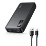 Зовнішній акумулятор Power Bank UGREEN PB312 PD 20W 20000mAh, Black