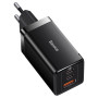 Сетевое зарядное устройство Baseus GaN5 Pro Fast Charger 65W, Black