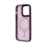 Чехол Cosmic Magnetic Color HQ для iPhone 15 Pro, Bordo