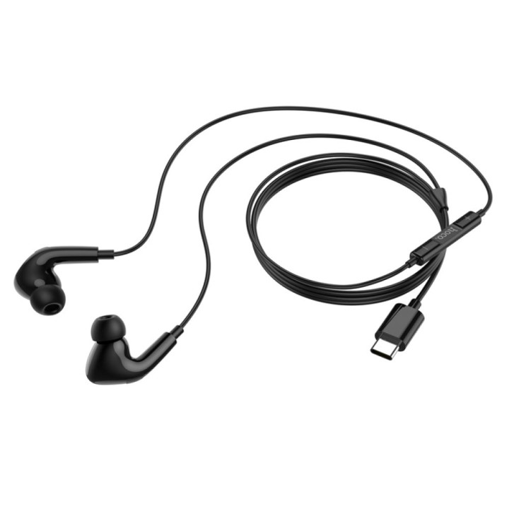 Вакуумные проводные наушники Hoco M101 Pro Type-C, Black