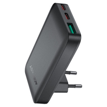 Сетевое зарядное устройство ACEFAST A100 PD65W / QC3.0 5A, Black