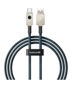 Data-Кабель Baseus Unbreakable Series Fast Charging USB to Type-C 100W 1m, Stellar White