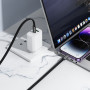 Data - кабель HOCO X125 PD30W Type-C - Lightning, Black