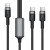 Data - кабель ACEFAST C22-02 USB-C to 2 USB-C 100W, Black