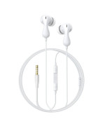 Проводные Наушники Baseus Encok HZ20 3,5 мм (AUX)., Moon White