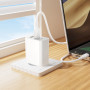 Сетевое зарядное устройство BOROFONE BA105A с кабелем USB-A to MicroUSB, White