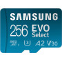 Карта памяти microSDXC Samsung EVO Select 256 Гб, Grey
