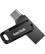 Флешка Flash SanDisk USB 3.1 Ultra Dual Go Type-C 64Gb (150 Mb/s), Black