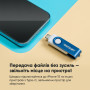 USB - флешка Patriot USB 3.2 / Type-C Gen 1 Xporter X550 512GB, White - Blue