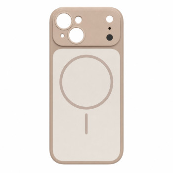 Чохол Silicone MAG COVER для iPhone 13, Brown