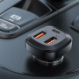 Автомобільний зарядний пристрій ACEFAST B9 USB / Type-C 66W, Black