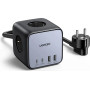 Мережевий зарядний пристрій UGREEN CD268 65W DigiNest Cube (2C 2A), Black