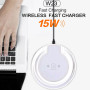 Беспроводное зарядное устройство WUW W23, White