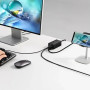 Сетевое зарядное устройство Baseus CCGP110201 PD67W / QC3.0 4A cable 1.5m, Black