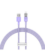 USB Кабель Baseus Explorer Smart Temperature Control USB to Lightning 2.4A 1m, Purple