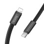 Data - кабель HOCO X125 PD30W Type-C - Lightning, Black