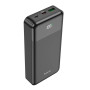 Зовнішній акумулятор Power Bank HOCO J102A Cool figure Type-C PD20W / USB QC3.0 20000mAh, Black