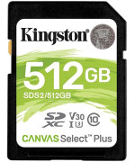 Карта пам'яті SDXC Kingston UHS-1 U1 Canvas Select Plus 512Gb class 10