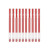 Набор ручек Xiaomi High-capacity Gel Pen (10-Pack), Red