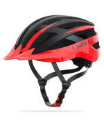 Умный велошлем Livall MT1 NEO 58–62 см с сигналами и Bluetooth-связью, Black - Red