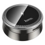 Автомобильный держатель для смартфона HOCO HW33 Metal ring magnetic с беспроводной зарядкой, Metal Grey