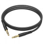 Аудио-кабель HOCO UPA24 Smooth AUX audio cable 1m, Black