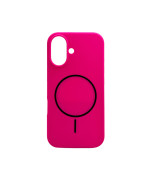 Чохол Cosmic Silicone Case Magnetic для iPhone 17, Shiny Pink