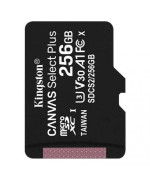 Карта пам'яті Kingston Canvas Select Plus microSDXC (UHS-1) 256Gb class 10, Black