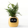 Інтерактивний розумний горщик для рослин Ivy Smart Planter Tuya AI, Yellow