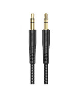 Аудіо-кабель HOCO UPA24 Smooth AUX audio cable 1m, Black