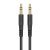 Аудіо-кабель HOCO UPA24 Smooth AUX audio cable 1m, Black