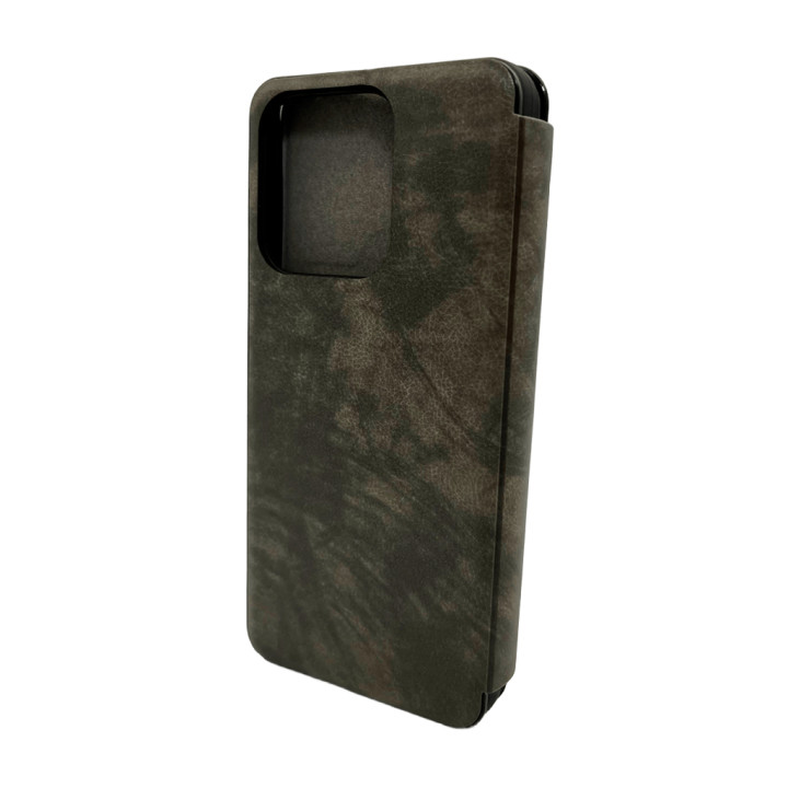 Чохол Leather Premium для Xiaomi Redmi Note 13 4G, Grey