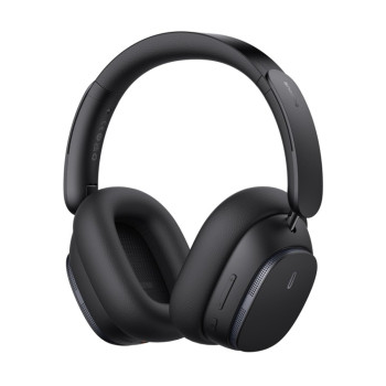 Bluetooth навушники гарнітура Baseus Bowie H1 Pro Noise-Cancellation Wireless Headphones Cluster 400 mAh, Black