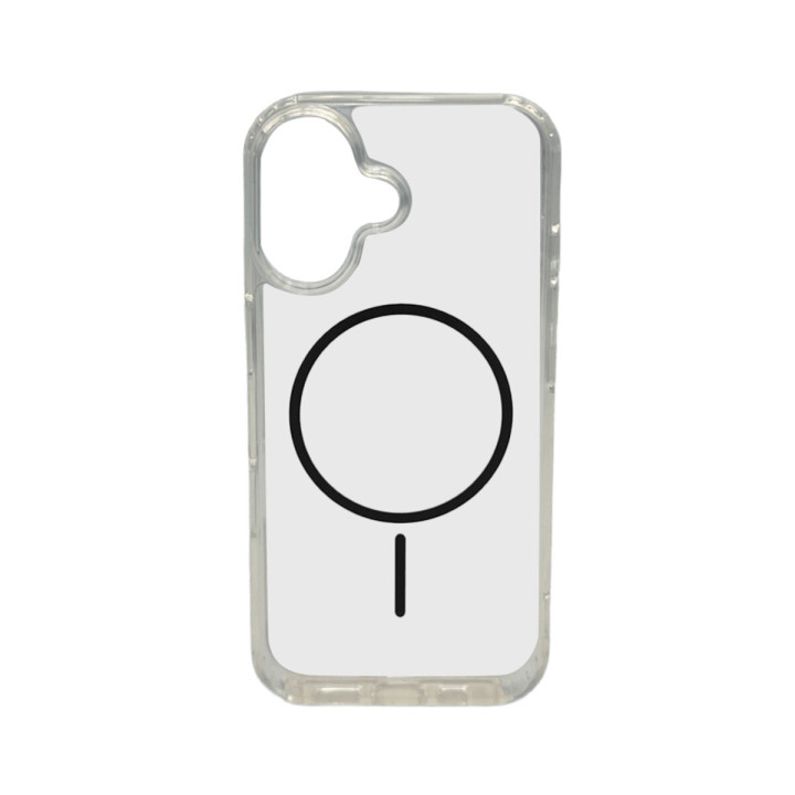 Чохол Cosmic Acrylic Thin Magnetic для iPhone 16, Grey