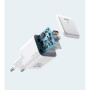 Сетевое зарядное устройство Usams US-CC183 PD20W / QC3.0 1.67A, White