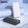 Портативна батарея Power Bank HOCO J118A with cable 20000mAh, Black