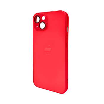 Чохол - накладка AG Glass Matt Frame Color Logo для iPhone 13