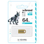 USB-флешка Wibrand USB 2.0 Lynx 64Gb, Gold