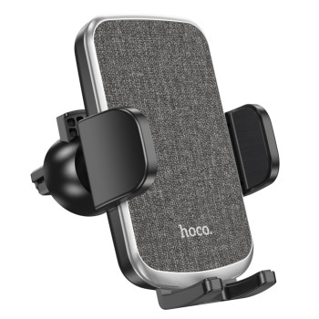 Автомобильный держатель для мобильного HOCO CA94 Polaris push-type air outlet car holder, Black