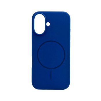 Чохол Cosmic Silicone Case Magnetic для iPhone 16, Porcelain Blue