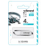 USB - флешка Wibrand USB 2.0 Aligator 4Gb, White