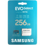 Карта памяти microSDXC Samsung EVO Select 256 Гб, Grey
