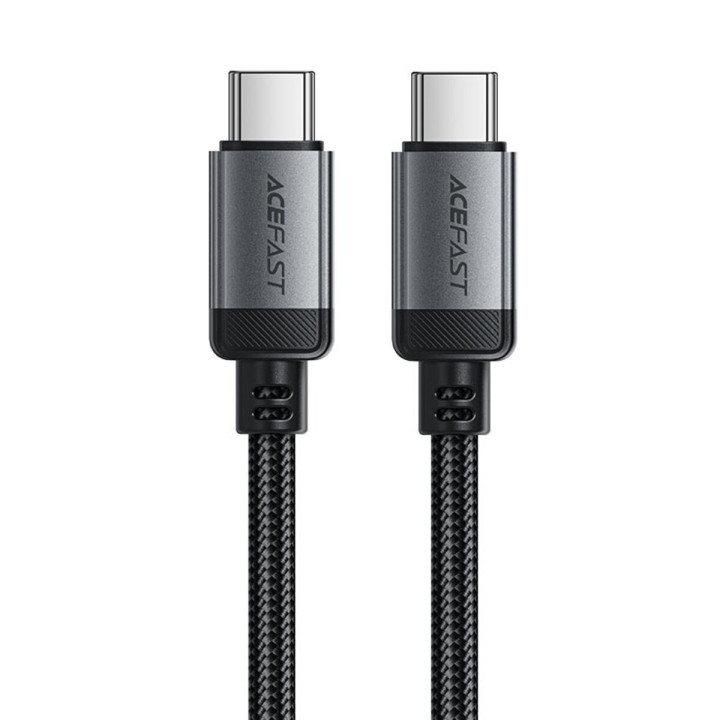 Data - Кабель ACEFAST C20-03 Type-C to Type-C 1.2 м, Black