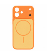 Чохол Silicone MAG COVER для iPhone 16, Orange