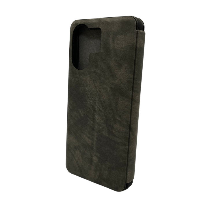 Чохол Leather Premium для Xiaomi Redmi 13C / Poco C65, Grey
