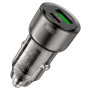 Автомобильное зарядное устройство HOCO Z52 Spacious USB / Type-C, Black